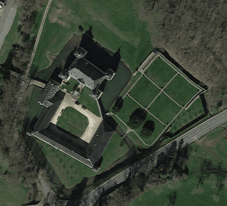 Satellitenbild - Schloss Eicks
